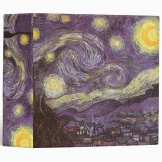 Vincent van Gogh - Starry Night Binder