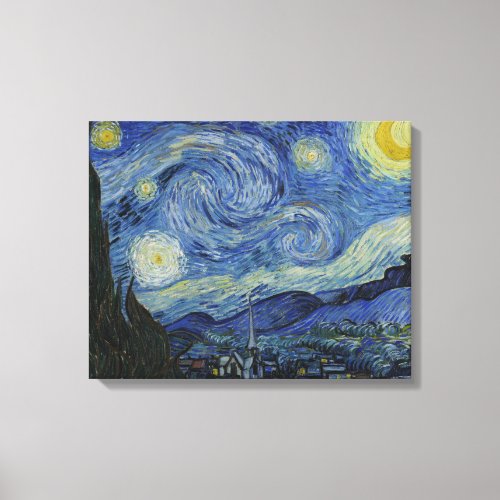 Vincent van Gogh _ Starry Night Canvas Print