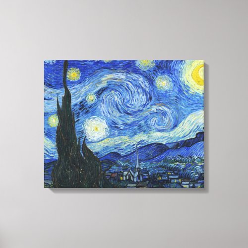 Vincent Van Gogh _ Starry Night Canvas Print