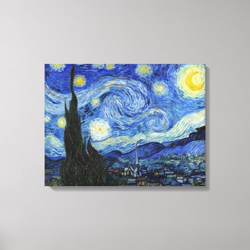 Vincent Van Gogh starry night Canvas Print