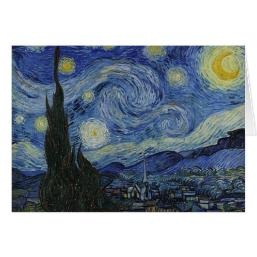 Vincent van Gogh - Starry Night Cards (Front Horizontal)