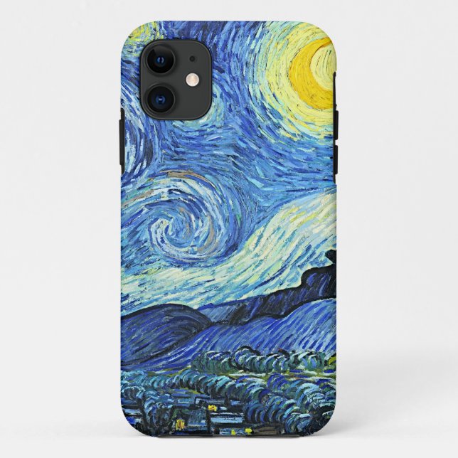 Vincent van Gogh Starry Night Case-Mate iPhone Case (Back)