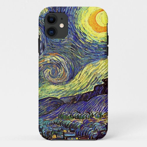 Vincent van Gogh Starry Night iPhone 11 Case