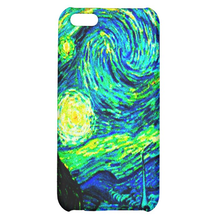 Vincent Van Gogh Starry Night Enhanced iPhone 5C Case