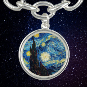 Vincent Van Gogh Starry Night Fine Art Bracelet