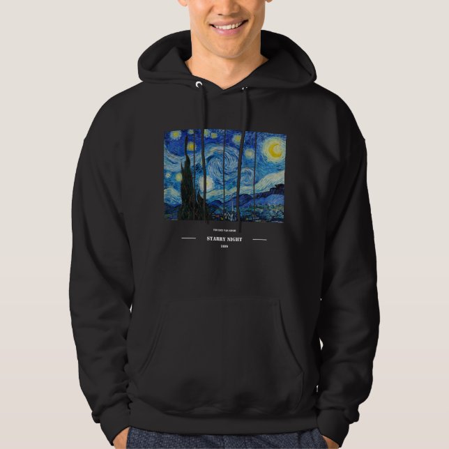 Vincent Van Gogh Starry Night Hoodie (Front)
