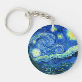 The Starry Night Metal Keychain – Beyond Van Gogh