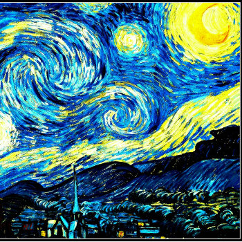 Vincent Van Gogh  Starry Night Laptop Sleeve by Virginia5050 at Zazzle