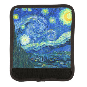 vincent van gogh starry night luggage handle wrap