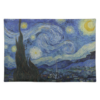 Vincent Van Gogh Starry Night  MoJo Placemat