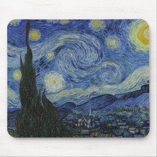 Vincent van Gogh - Starry Night Mouse Pad