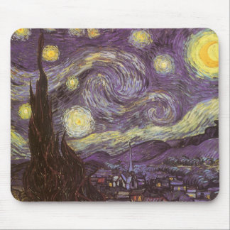 Vincent van Gogh - Starry Night Mouse Pad