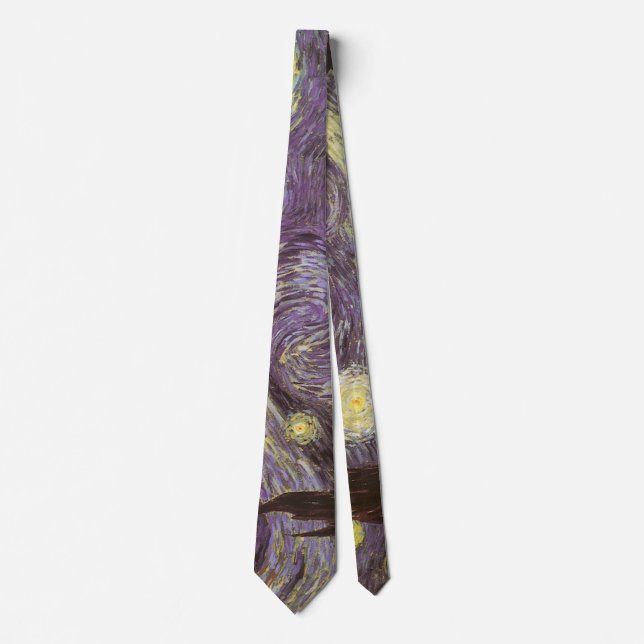Vincent van Gogh - Starry Night Neck Tie (Front)