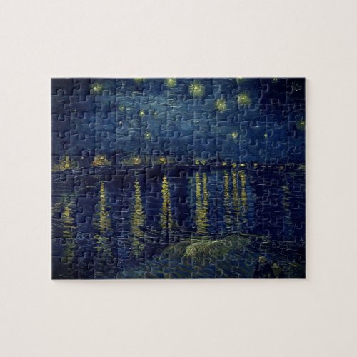Vincent Van Gogh Starry Night on the Rhone Puzzle