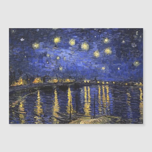 Vincent Van Gogh Starry Night Over The Rhone (Front)