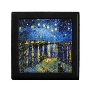 Vincent Van Gogh Starry Night Over The Rhone 1888 Gift Box