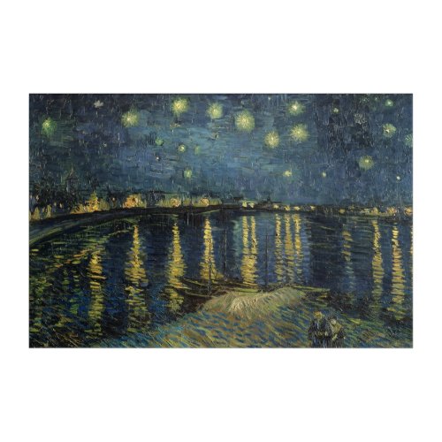 Vincent van Gogh  Starry Night Over the Rhone Acrylic Print