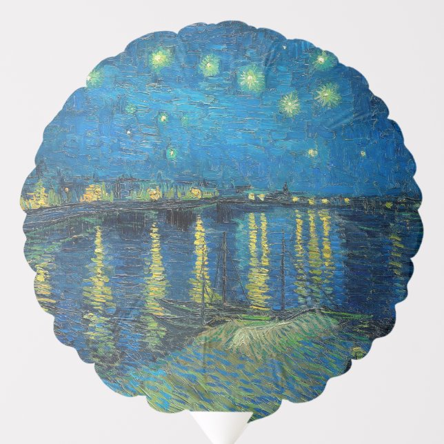 Vincent Van Gogh Starry Night Over the Rhone Balloon