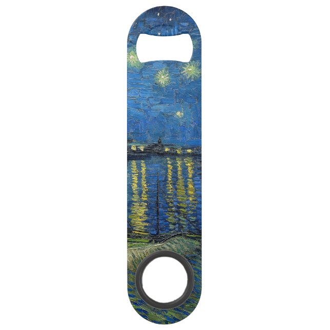 Vincent van Gogh - Starry Night Over the Rhone Bar Key (Front)
