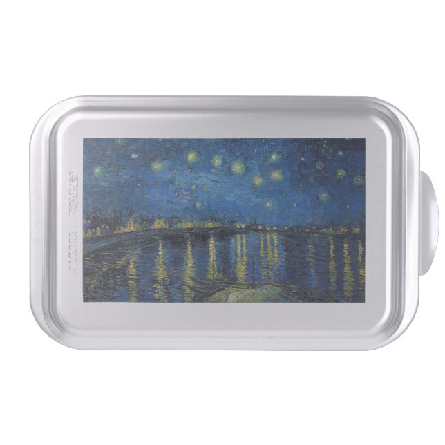Vincent van Gogh - Starry Night Over the Rhone Cake Pan (Front)