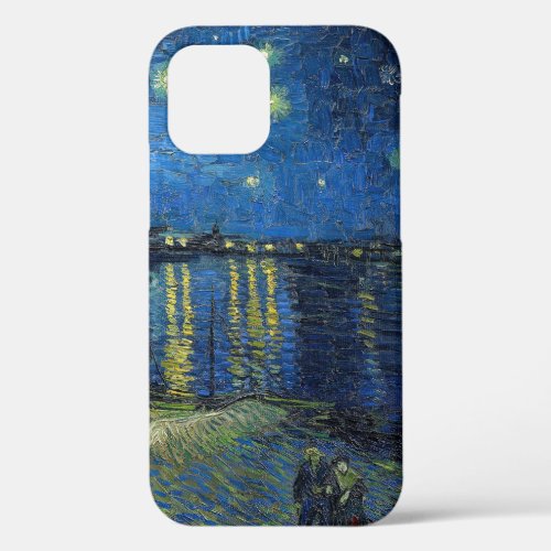 Vincent van Gogh _ Starry Night Over the Rhone iPhone 12 Case