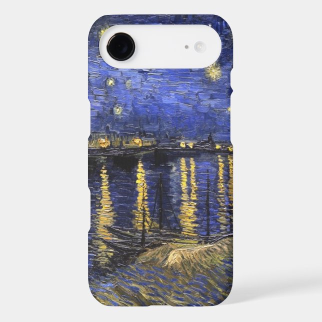Vincent Van Gogh Starry Night Over The Rhone Case-Mate iPhone Case (Back)