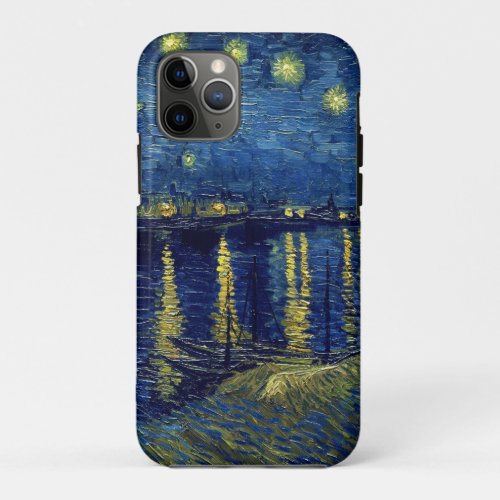 Vincent Van Gogh Starry Night Over The Rhone iPhone 11 Pro Case