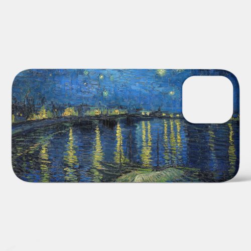 Vincent van Gogh _ Starry Night Over the Rhone iPhone 12 Case