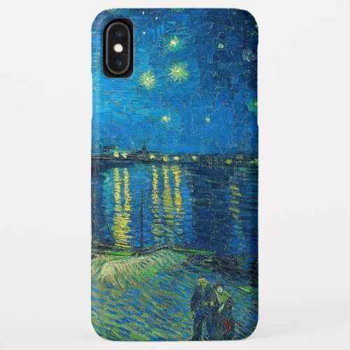 Vincent Van Gogh Starry Night Over The Rhone iPhone XS Max Case