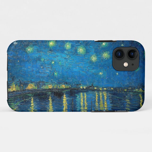 Vincent Van Gogh Starry Night Over the Rhone Case-Mate iPhone Case (Back (Horizontal))