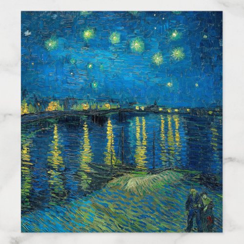 Vincent Van Gogh Starry Night Over the Rhone Envelope Liner