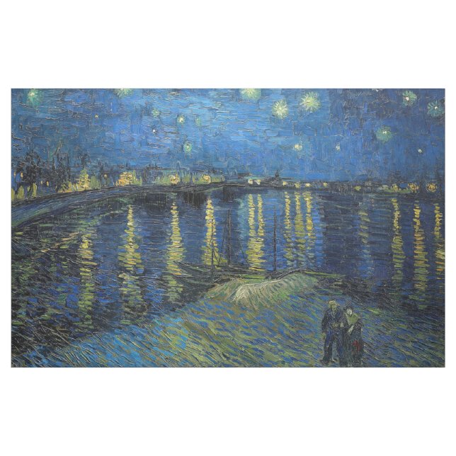 Vincent van Gogh - Starry Night Over the Rhone Fabric (Yard)