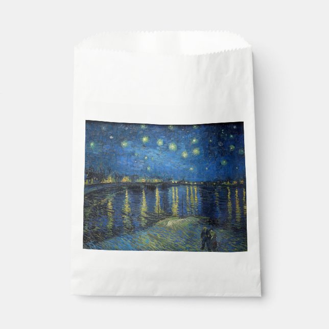Vincent van Gogh - Starry Night Over the Rhone Favor Bag (Front)