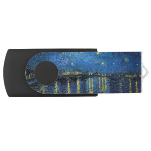 Vincent van Gogh - Starry Night Over the Rhone Flash Drive