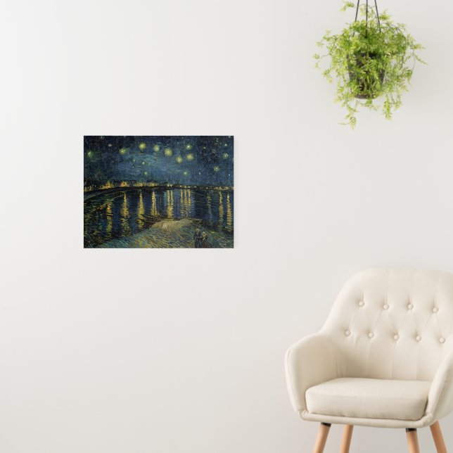 Vincent van Gogh | Starry Night Over the Rhone Foam Board (In Situ (Wall))