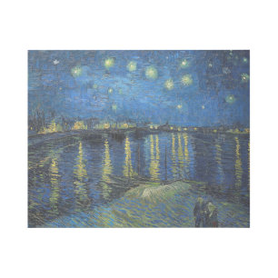 Vincent van Gogh - Starry Night Over the Rhone Gallery Wrap