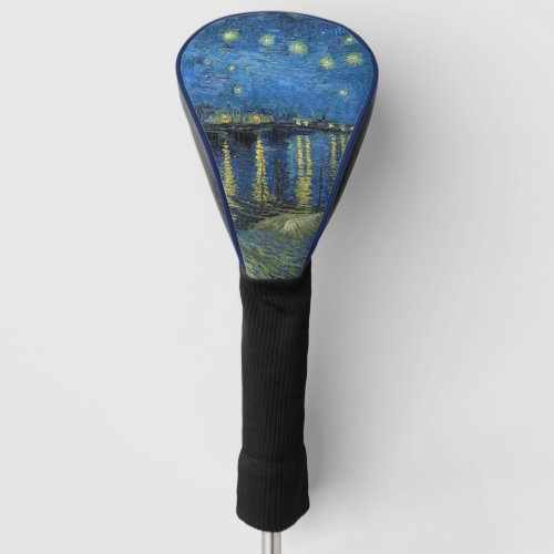 Vincent van Gogh _ Starry Night Over the Rhone Golf Head Cover