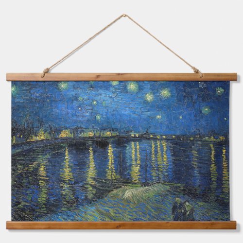 Vincent van Gogh _ Starry Night Over the Rhone Hanging Tapestry