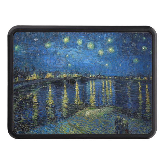 Vincent van Gogh - Starry Night Over the Rhone Hitch Cover (Front)