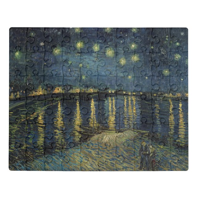 Vincent van Gogh | Starry Night Over the Rhone Jigsaw Puzzle (Puzzle Horizontal)