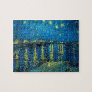 Vincent Van Gogh Starry Night Over the Rhone Jigsaw Puzzle