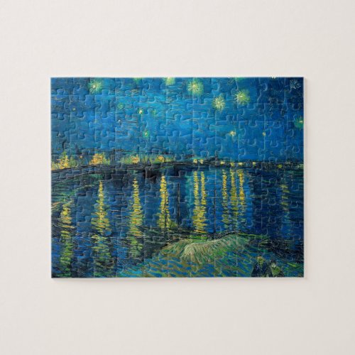 Vincent Van Gogh Starry Night Over the Rhone Jigsaw Puzzle