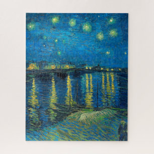Vincent Van Gogh Starry Night Over the Rhone Jigsaw Puzzle