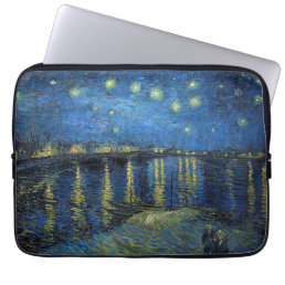 Vincent van Gogh - Starry Night Over the Rhone Laptop Sleeve