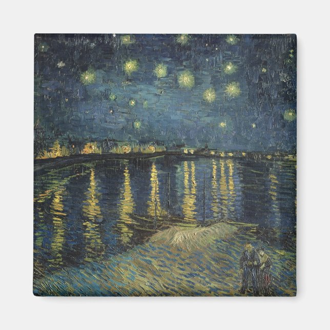 Vincent van Gogh | Starry Night Over the Rhone Magnet (Front)