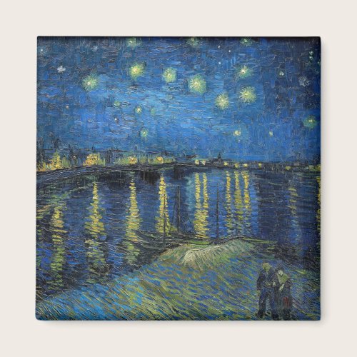 Vincent van Gogh - Starry Night Over the Rhone Magnet