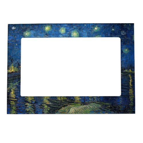 Vincent van Gogh _ Starry Night Over the Rhone Magnetic Frame