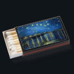 Vincent van Gogh - Starry Night Over the Rhone Matchboxes<br><div class="desc">Starry Night Over the Rhone / Nuit etoilee sur le Rhone - Vincent van Gogh,  Oil on Canvas,  1888,  Arles</div>