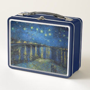 Vincent van Gogh - Starry Night Over the Rhone Metal Lunch Box