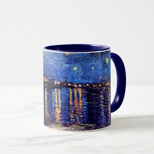 Vincent Van Gogh _ Starry Night Over The Rhone Mug